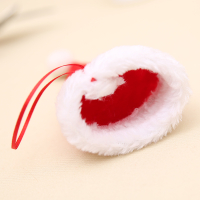 Kerst bestekhouders - Kerstmuts Kerstman/Sneeuwpop