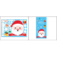Kerst raamstickers - Set 2