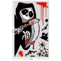 Halloween raamstickers - Set 2