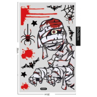 Halloween raamstickers - Set 2