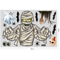 Halloween raamstickers - Set 4