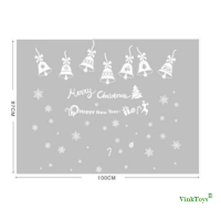 Kerst raamstickers - Set 5