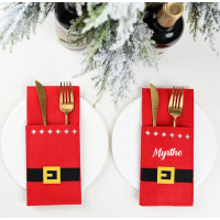 Kerst bestekhouders ( gepersonaliseerd )