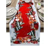 Tafelloper met placemats - Merry Christmas