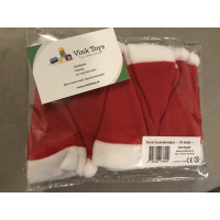 10x Kerst Bestekhouder