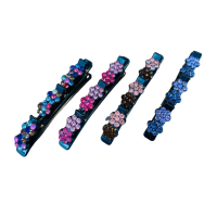 Haarclip - Dubbele bloem