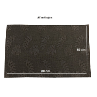 Kerst deurmat - Sneeuwpop