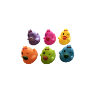 6 Gekleurde badeenden - knipoog