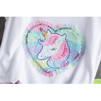 Tutu Set - Pailletten Unicorn