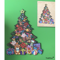 VinkToys® - Kerstboom A4 - 196 stukjes