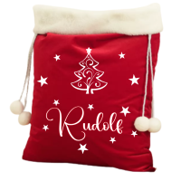 Kerst cadeauzak ( gepersonaliseerd ) Luxe