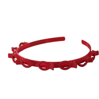 Diadeem - Donker Rood