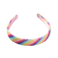 Diadeem - Regenboog (donker)