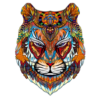 VinkToys® - Tijger A3 - 200 stukjes