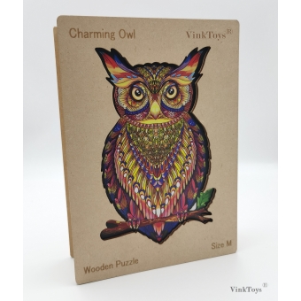 VinkToys® - Golden Owl A4 - 184 stukjes VinkToys® - Golden Owl A4 - 184 stukjes