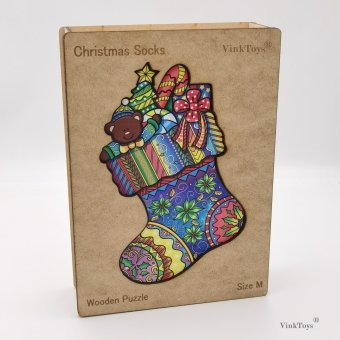 VinkToys® - Kerstsok A4 - 200 stukjes