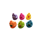 6 Gekleurde badeenden - knipoog