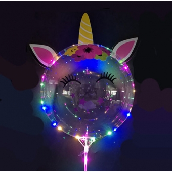 LED Ballon - Unicorn