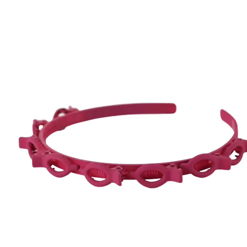 Diadeem - Donker Rood