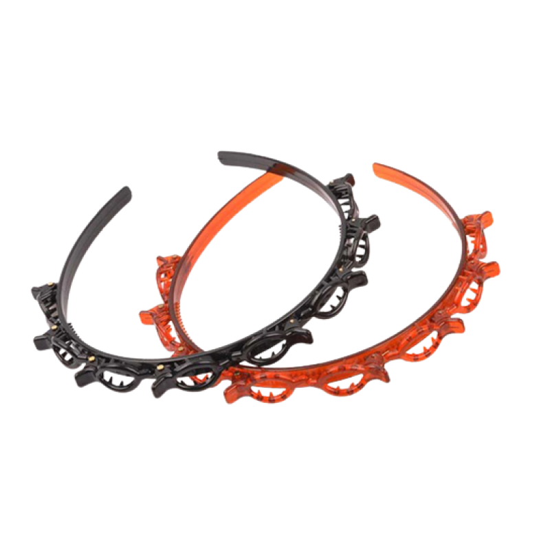 Diadeem - Zwart/Bruin