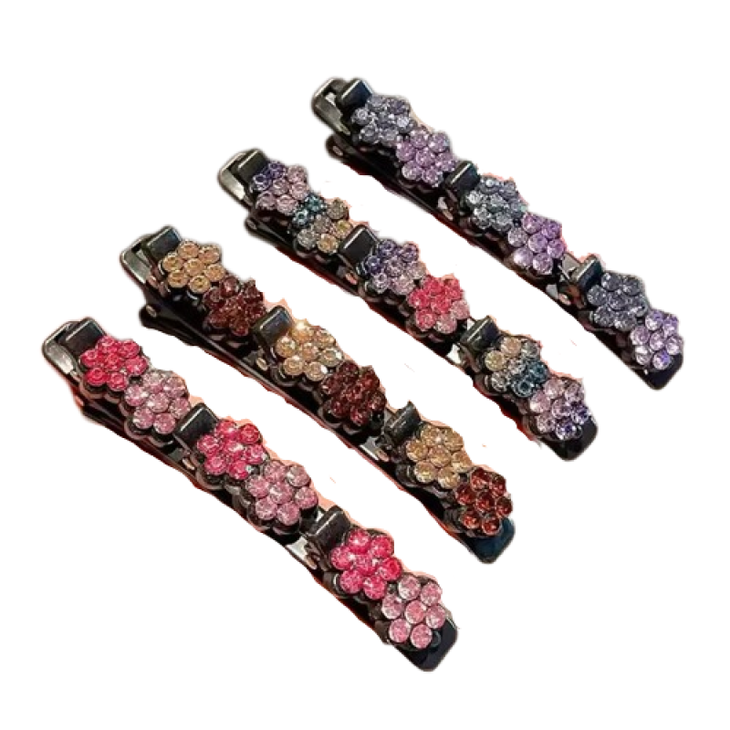 Haarclip - Dubbele bloem