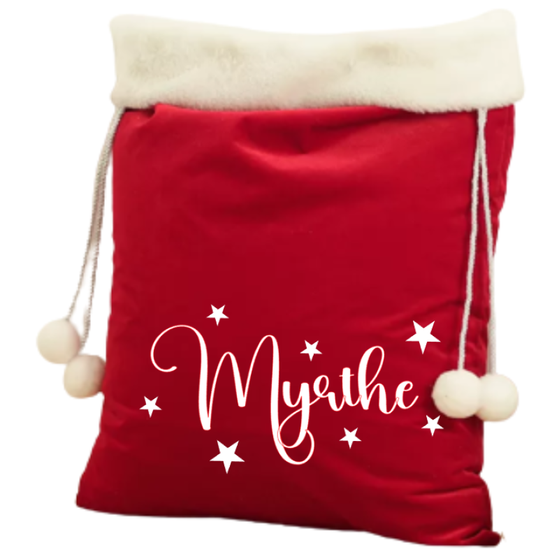 Kerst cadeauzak ( gepersonaliseerd )