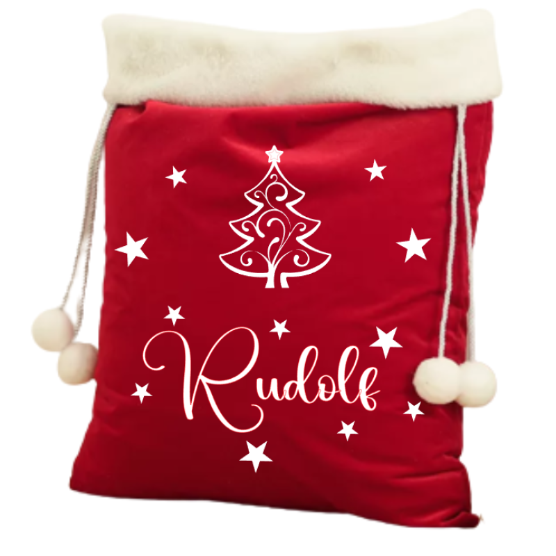 Kerst cadeauzak ( gepersonaliseerd ) Luxe
