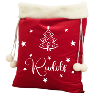 Kerst cadeauzak ( gepersonaliseerd ) Luxe
