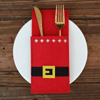 Kerst bestekhouders ( zonder naam )