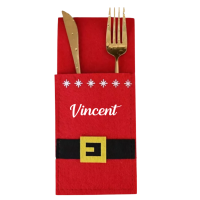 Kerst bestekhouders ( gepersonaliseerd )