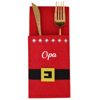 Kerst bestekhouders ( gepersonaliseerd )