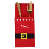 Kerst bestekhouders ( gepersonaliseerd )