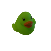 6 Gekleurde badeendjes