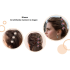 Haarclip - Dubbele bloem