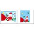 Kerst raamstickers - Set 1
