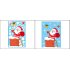 Kerst raamstickers - Set 1