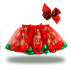 Kerst tutu set - Rood/Groen Kerst tutu set - Rood/Groen