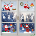 Kerst raamstickers - Set 5