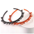 Diadeem met clips - Zwart