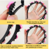 Diadeem met clips - Regenboog Bloemen